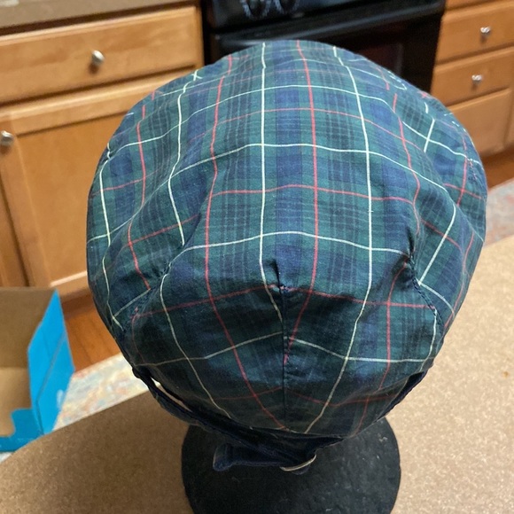Vintage Polo Ralph Lauren Logo Plaid Newsboy Cap - Picture 8 of 11